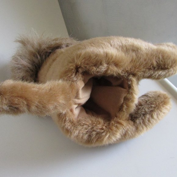 LION HAND PUPPET Lined 11" (Full Body) 80% stuffed PLUSH Stuffed Animal - Picture 8 of 12